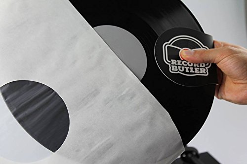 The Record Butler 2-Pack Anti Static Record Cleaner & Handler. Soft Fleece Cradles Your Records Eliminating Dirty Fingers from Touching The Vinyl. - Thumbnail 4