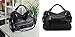 COOFIT Black Handbags for Women Black Purse and Handbags Pocketbooks Cute Purses for Women