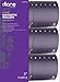 Diane 3-Inch Magnetic Hair Rollers, Secure Hold for Curls and Volume, Ideal for Styling with Pins, Picks, or Clips, Easy to Clean and Maintain, Purple, 6 Count
