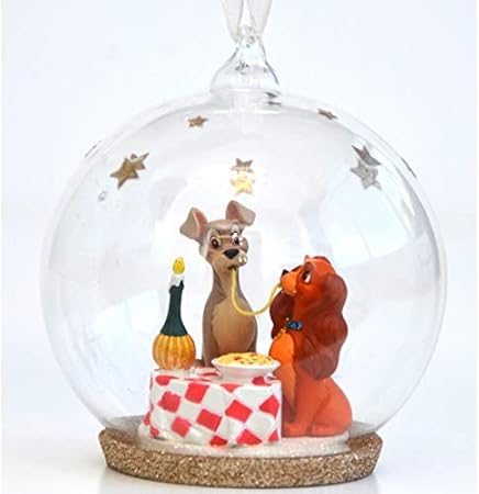 Disneyland Paris Lady Le Clochard Bella Notte Boule De Noël