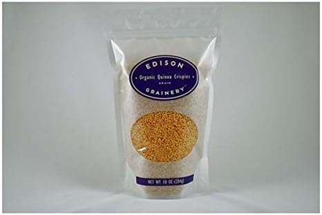 EDISON GRAINERY | Quinoa-Crispies/Gluten Free (Organic) 10 Oz [1 PACK]