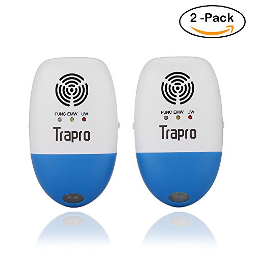 Ultrasonic Pest Repeller with Night Light for Eliminating Rodents and Insects - Pack of 2 Ultrasonic Pest Repeller with Night Light for Eliminating Rodents and Insects - Pack of 2