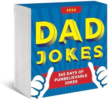 2025 Dad Jokes Boxed Calendar: 365 Days of Punbelievable Jokes