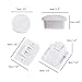 GLOUE Safety Magnetic Locks for Cabinet and Drawers Child Latches Baby Proofing Cabinets Locks (12 Locks + 2 Keys)