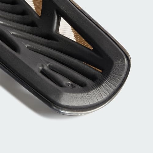 Unisex - Adulto Tiro Shinguard League, Black/Gold Metallic/White, S