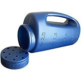 HandySpreader - Adjustable Hole Size - Handheld Spreader - Fertilizer, Grass Seeds, Preen Weed/Ant Killer, Insect Repellent, Diatomaceous Earth, Salt, Calcium Chloride, Pet Ice Melt Melter as Deicer