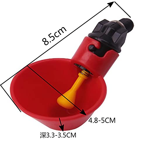 Qingxin Geflügeltränke Vollautomatisch Kunststoff geeignet zur Fütterung von Geflügeln Hühnern und Tauben – Bild 7