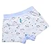 Czofnjesi Boys Breathable Dinosaur Car Cotton Boxer Brief Underwear Sets (Car, 2-4T)