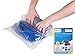 TravAid Roll-up Clothes Travel & Storage Bags - NO VACUUM NECESSARY - 4 Large Bags & 4 Medium Bags (8 in Total)