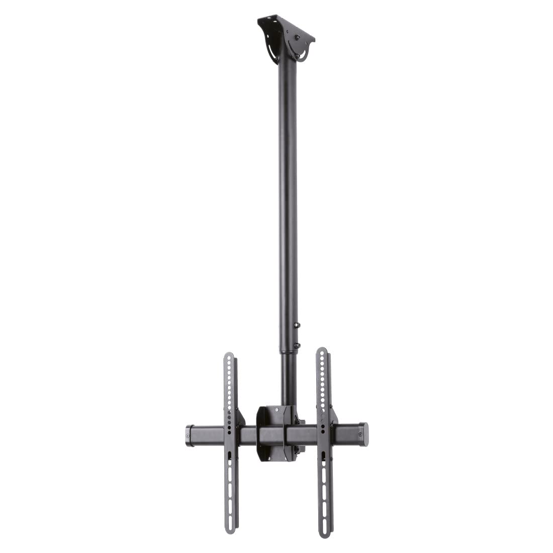 Hama TV Ceiling Mount | Bracket | For TV's 23-65 Inches | Can be titled Up To -25 Degrees | Can Be Swiveled Up To 360 Degrees | VESA Bracket Up To 400x400 | Max 50kg | Black