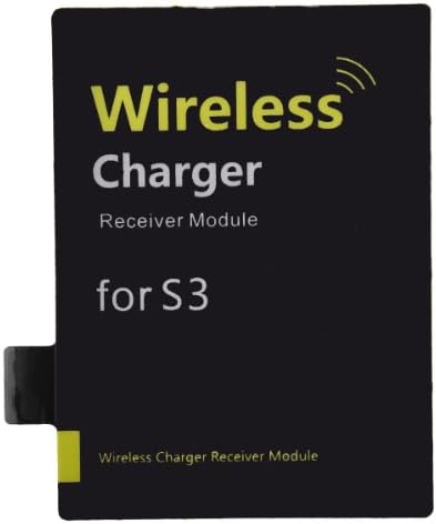 Qifull Qrs3 Ultra-thin Qi Standard Wireless Charging Receiver Module for Samsung Galaxy S3 / I9300 (Black)