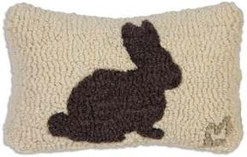Amazon Com Chandler 4 Corners Chocolate Bunny 8 X12 Pillow Home