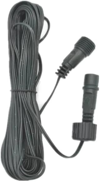 JnDee 10M 33Ft Extension Cable 2 Pin for Fairy String Net Icicle Lights
