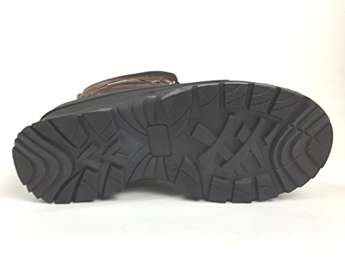LABO Men's Brown10" Winter Snow Hunting Boots Shoes Waterproof Insulated 108 BROWN-10 - Thumbnail 6