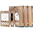 Happiest Baby The Big Bundle 100% Organic Cotton - Includes 3 SNOO Sacks and 2 SNOO Bassinet Fitted Sheets (Black & White)