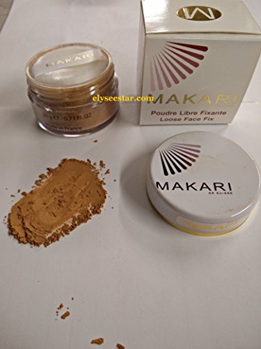 Makari Make Up Loose Powder Face Fix 20g - 100% ORIGINAL (Okapi)