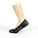 6 Pairs Women's Lace No Show Footliner Socks Sz. 9-11; Fits Shoe 4-10