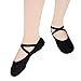 KUKOME-SHOP Canvas Ballet Shoe Girls' Ballet Flat Split Sole Different Sizes for Children and Adults