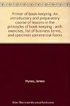 Primer of Book-keeping