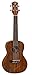 Luna Maluhia Peace Concert Ukulele with Gig Bag, Satin Natural