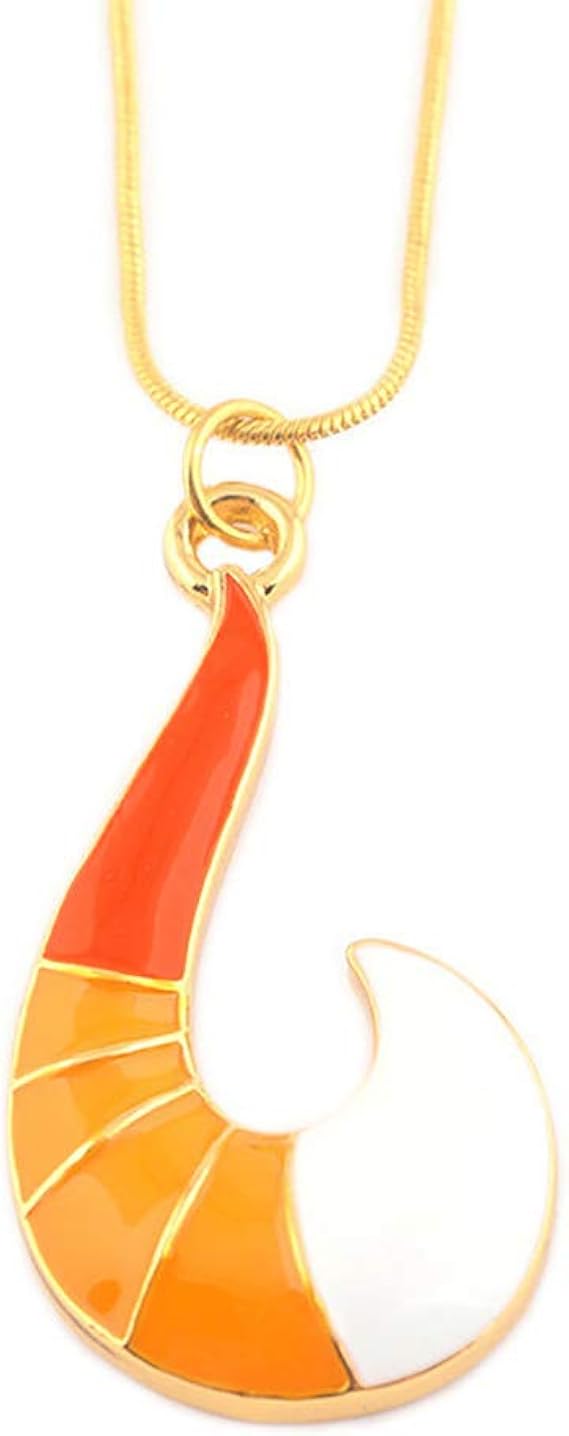 Amazon Meetcute Yakangda ミラキュラスアニメてんとう虫ネックレス ゴールドフォックスフィッシュフック型セーターネックレス ペンダント コスプレ 奇跡のジュエリーアクセサリー ネックレス 通販