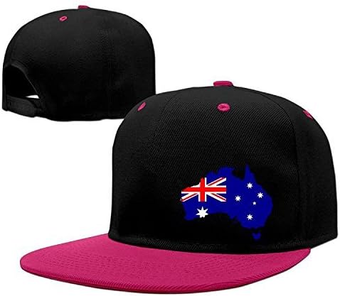 Custom Made Flag Map Of Australia Adult Male/Female Cotton Baseball Caps Contrast Color Adjustable Baseball Hats