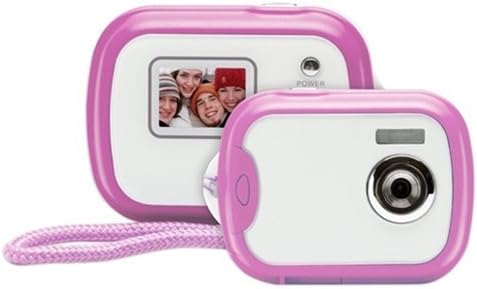 Digicliq Compact Digital Camera with Flash and Color LCD -Color Pink