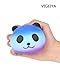 Vigeiya Star Panda Kawaii Cute Squishy Slowly Rising Soft Cream Scented Toys Stress Relief Decompression Kids Adults Gift