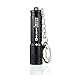 OLIGHT Mini Flashlight 90Lumens i3E Keychain Flashlight Compact Tiny Beautiful Key Ring Pendant EDC Flash Torch Powered Lithium Metal AAA Batteries (i3e-Black/Giftbox)