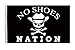 Time Roaming 3x5 Ft No Shoes Nation Flag Pirate Skull with Cowboy Hat Fan Club Polyester Flag with Brass Grommets