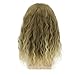 Mildiso Fat Thor Wig Blonde Wigs for Thor Costume Men Golden Brown Mustache Wig Costume Party Wigs with Wig Cap M094