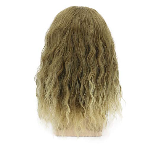 Mildiso Men Wig For Thor Cosplay Golden Brown Mustache Wig