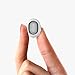 [Mini Bluetooth Earbud] QCY Wireless Invisible Headphones Headset With Mic, Hands-free Stereo noise canceling for Apple iPhone 7, 7 Plus, 6 Plus, 5S, 4S, and Android Phones - White