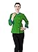 JXH Chef Uniforms women's short long sleeve colored chef coat green blue and red