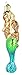 Old World Christmas Mermaid Sea and Water Animals Glass Blown Ornaments for Christmas Tree