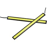 Vipe Waterproof 17cm COB 4 Colors Car LED Lights 12V for DRL Fog Light Driving lamp (White)