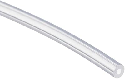 sourcing map Silicone Tubing 1mm ID x 2mm OD 2m Clear Rubber Air Water Hose Pipe
