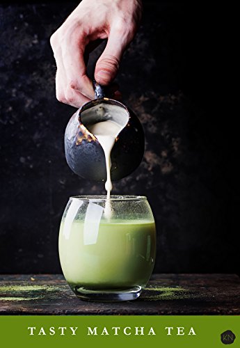image for Organic Japanese Matcha Green Tea Powder by Kate Naturals - Certified 