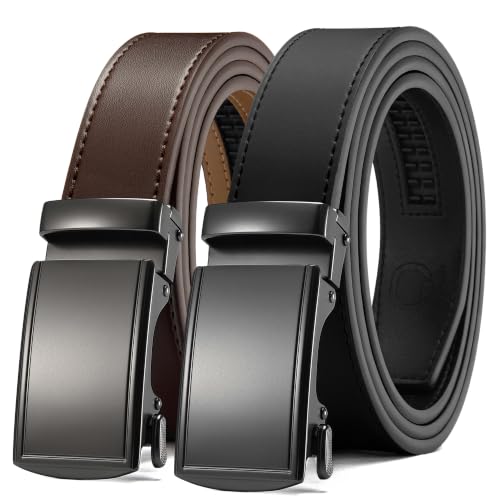 CHAOREN Mens Dress Belt Leather