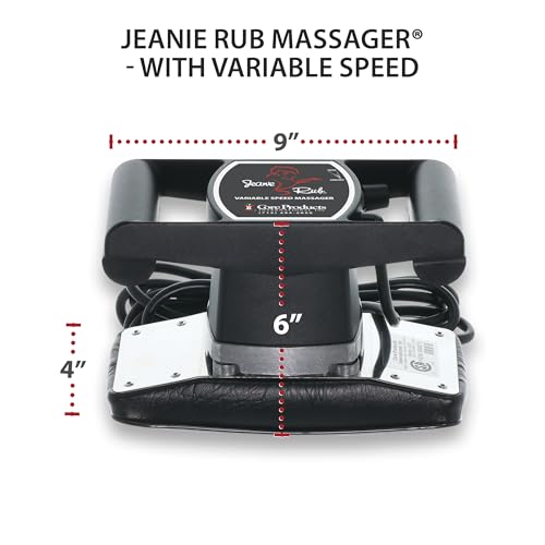 Core Products Jeanie Rub Variable Speed Massager, Deep Tissue Back Massager for Pain Relief, Body Massager for Shoulder Massage, Lumbar, Neck, Lower Back & Cellulite Massage