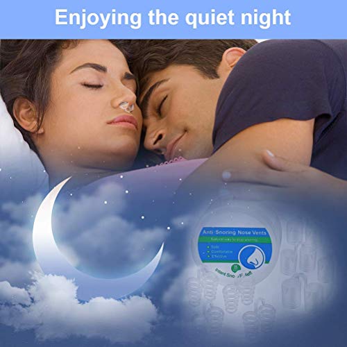 Anti-snoring Device - Comfortable and Flexible Anti-snoring Plug - Easy Breathing, Reusable snoring Plug, Different Sizes, Unisex Anti-snoring Device, 8PCS
