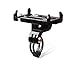 MaxMiles Motorcycle and Bicycle Cell Phone Holder Aluminum Universal Adjustable Bicycle Phone Mount Smartphone Holder Bike Handlebar Cell Phone Holder for iPhone X 5 6 7 8 Plus (Black +Cam Holder)