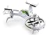 Tenergy Syma X51 RC Drone, Spaceship Quadcopter Drone, 360° Roll Stunt Drone, 2.4Ghz 4CH Small Drone with Bonus Battery (White)