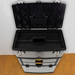 Portable Tool Box - Storage Compartments for