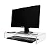 Kantek Acrylic Monitor Stand with Keyboard Storage, Holds up to 50 Pounds, 21.25 x 12 x 3.25 Inches, Clear (AMS300)thumb 2