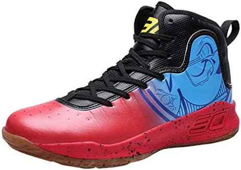 Moonuy Men's Shoes Basketball Shoes Fashion Breathable Sports Shoes Lightweight Sneakers Running Travel Shoes Casual Shoes Outdoor Running Shoes Woven Mesh Non-Slip Sneakers