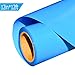 Heat Transfer Vinyl HTV for T-Shirts 12 Inches by 12Feet Rolls (Blue)