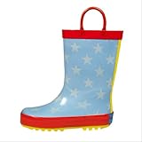 Back to School Blowout Sale! RanyZany Stars And Stripes Rain Boots For Boys-Satisfaction Guaranteed