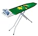 Ybm Home & Kitchen Heavy Duty Deluxe 4-leg Steel Mesh Top Adjustable Height Ironing Board 1548-24 (Green)