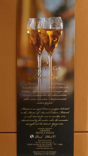 Bottega Maestri Grappa Invecchiata da Prosecco in Karaffe 1 x 0,7 Liter – Bild 5
